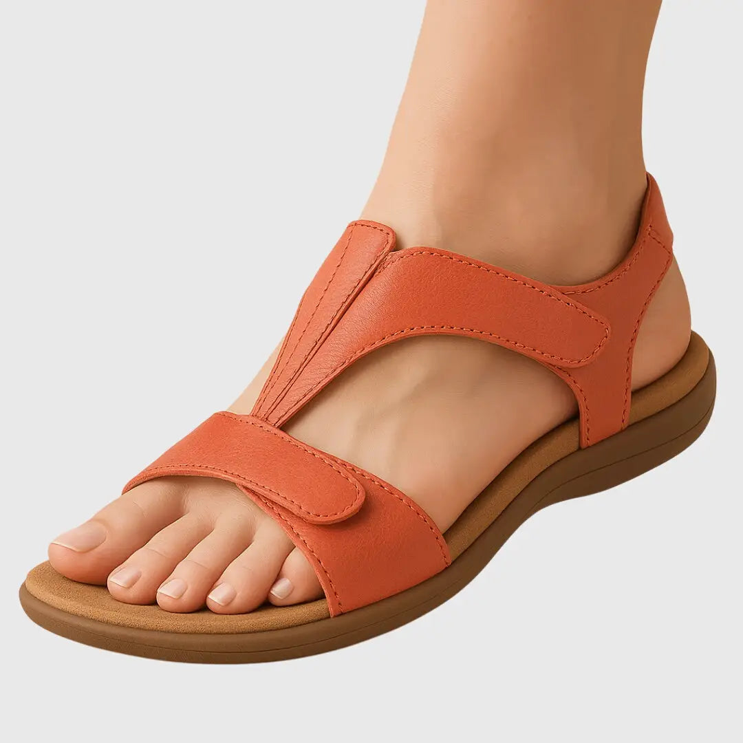 Sora Women's Sandals | Synthetic Orthopedic Comfort, Easy Velcro Closure 8