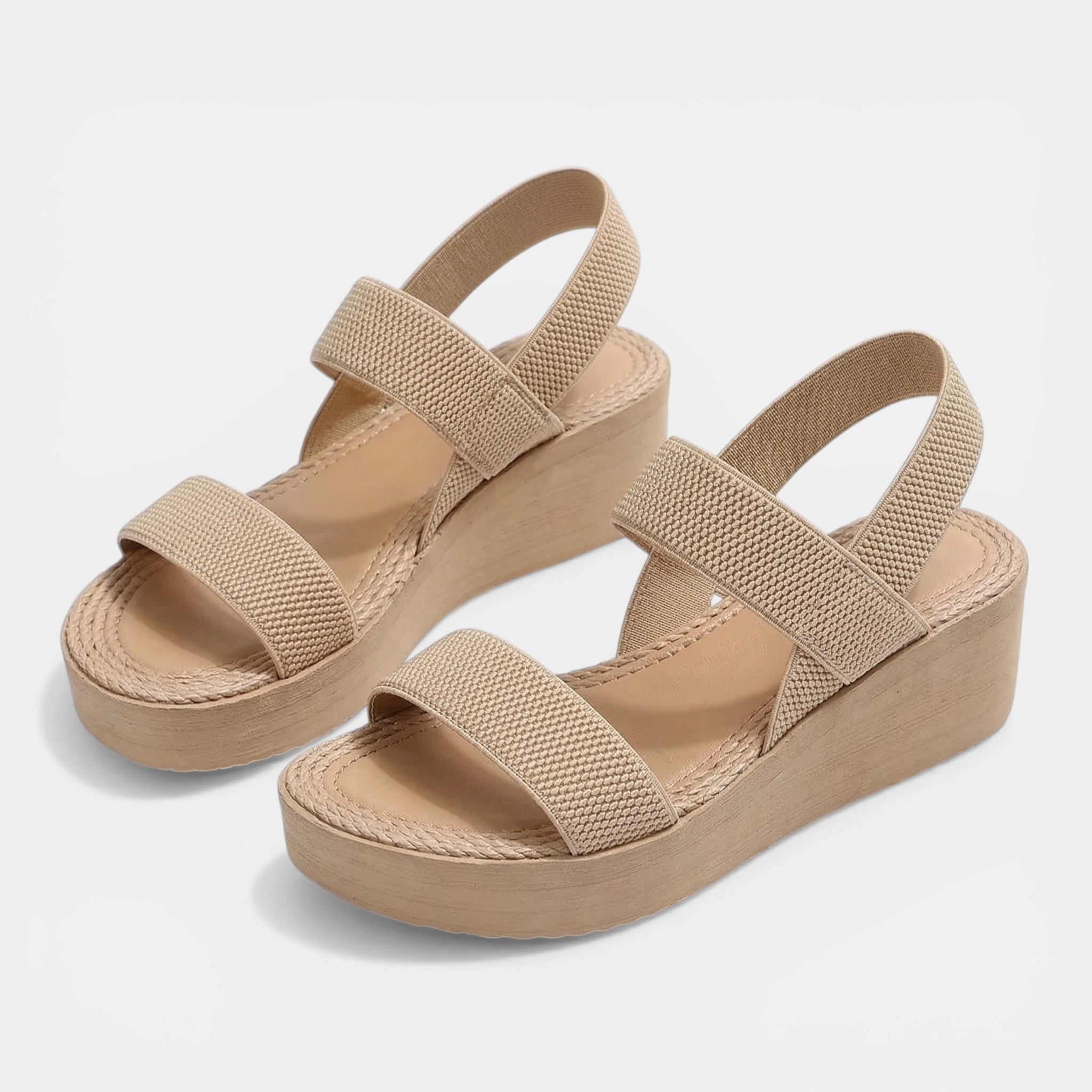 Wendy Women's Platform Sandals | Open Toe Wedge, Casual Summer Footwear 0