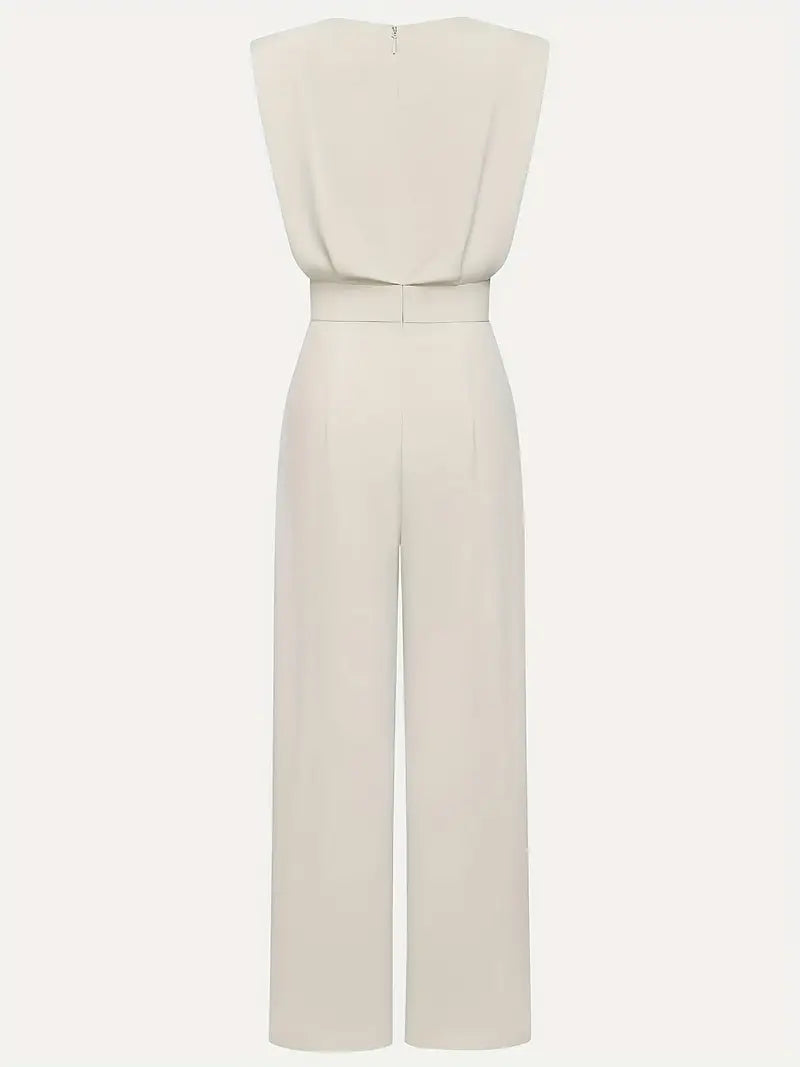 Wina Women's Black Jumpsuit | Wide Leg Design, Formal Elegance 3