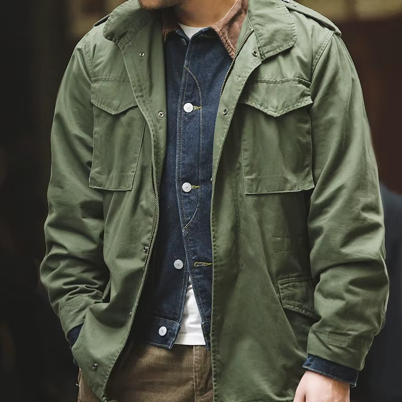 Zane Men's Jacket | Matte Finish, Utility Design 2