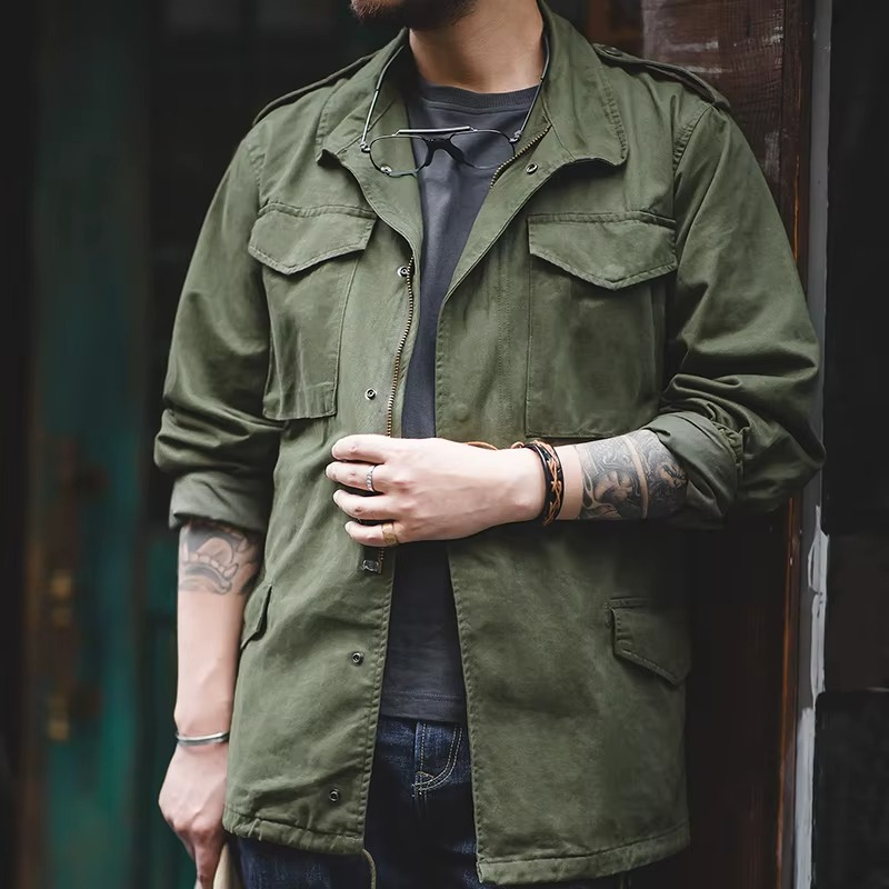Zane Men's Jacket | Matte Finish, Utility Design 3
