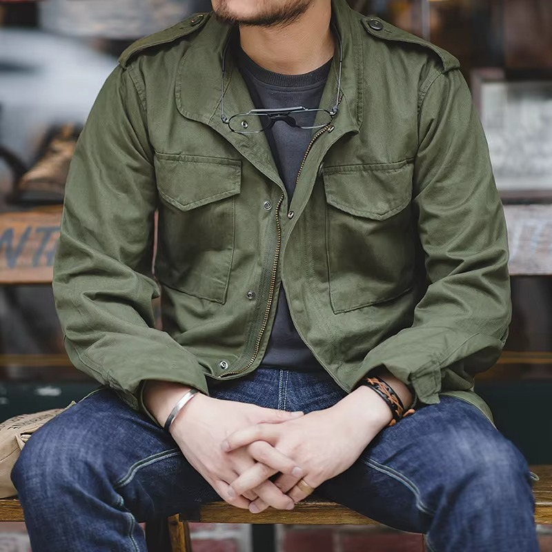 Zane Men's Jacket | Matte Finish, Utility Design 5