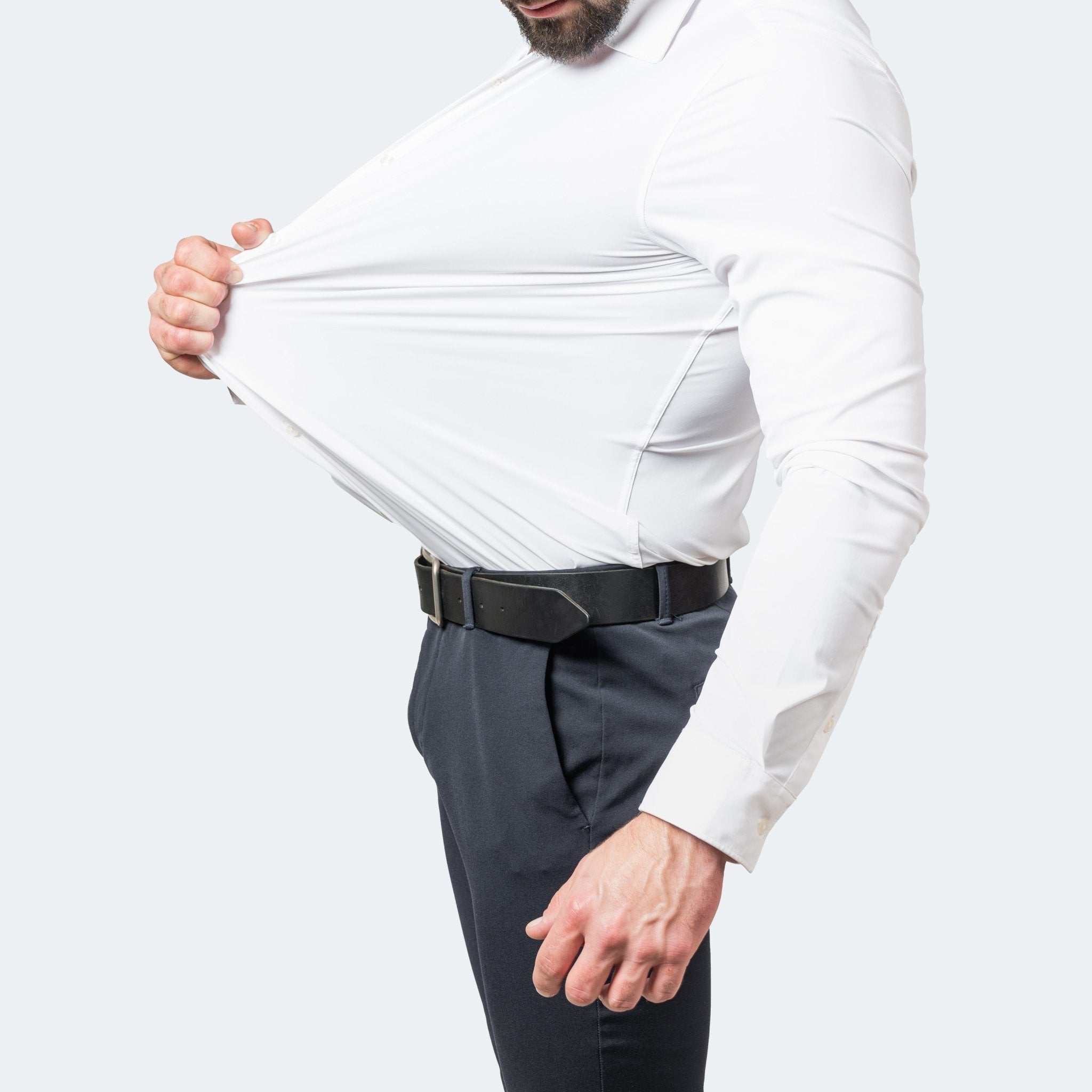 Alex Men's Dress Shirt | Wrinkle-Resistant Stretch Fabric, Formal 1