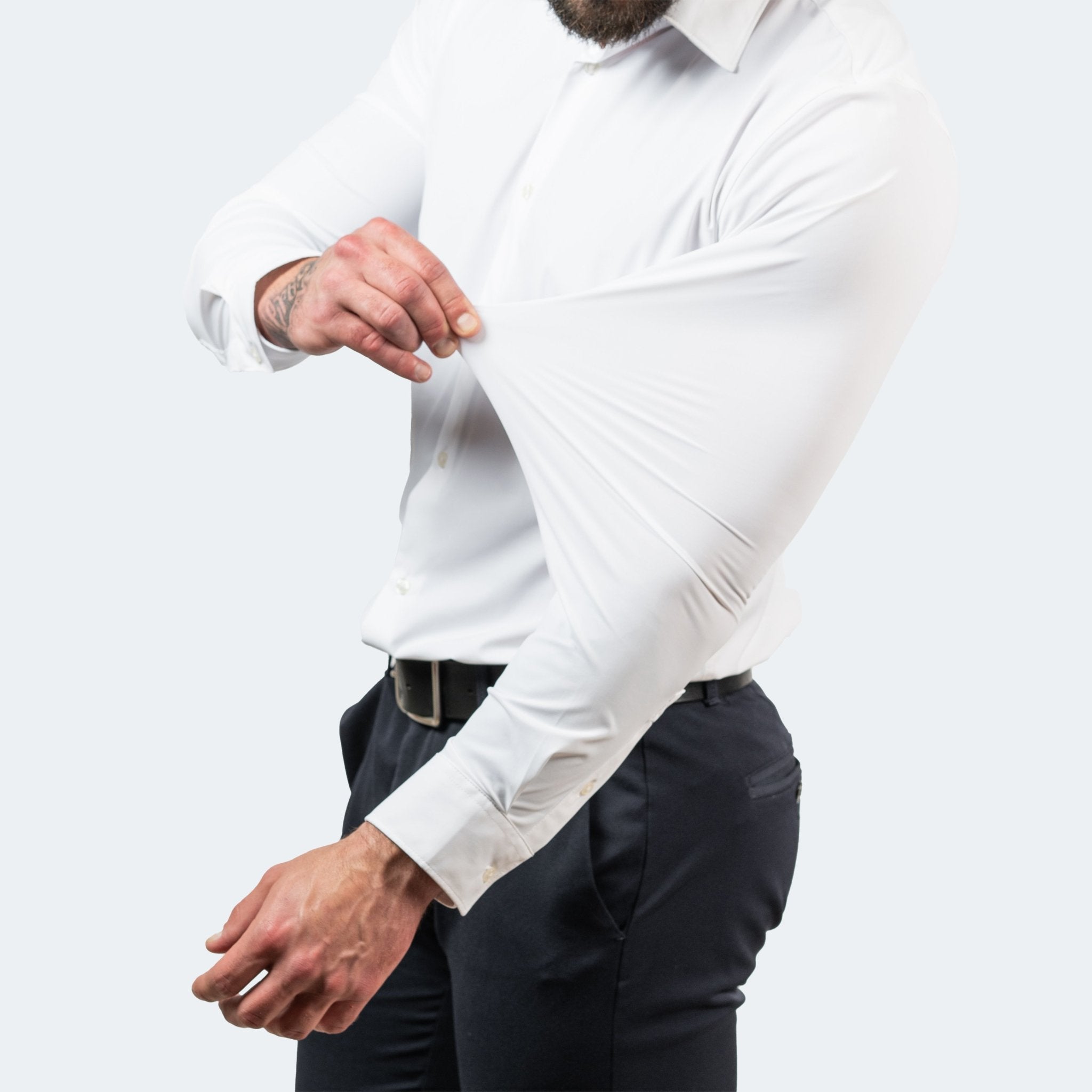 Alex Men's Dress Shirt | Wrinkle-Resistant Stretch Fabric, Formal 2