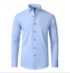 Alex Men's Dress Shirt | Wrinkle-Resistant Stretch Fabric, Formal 3