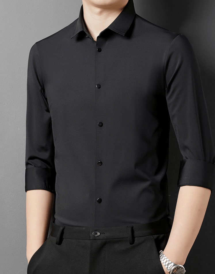 Alex Men's Dress Shirt | Wrinkle-Resistant Stretch Fabric, Formal 5