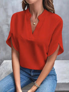 Ava Women's Blouse | Elegant V-Neck, Flowing Design 5