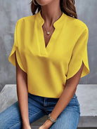 Ava Women's Blouse | Elegant V-Neck, Flowing Design 7
