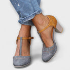 Ava Women's Closed Toe High Heels | Orthopedic Comfort, Stylish Elevation 3