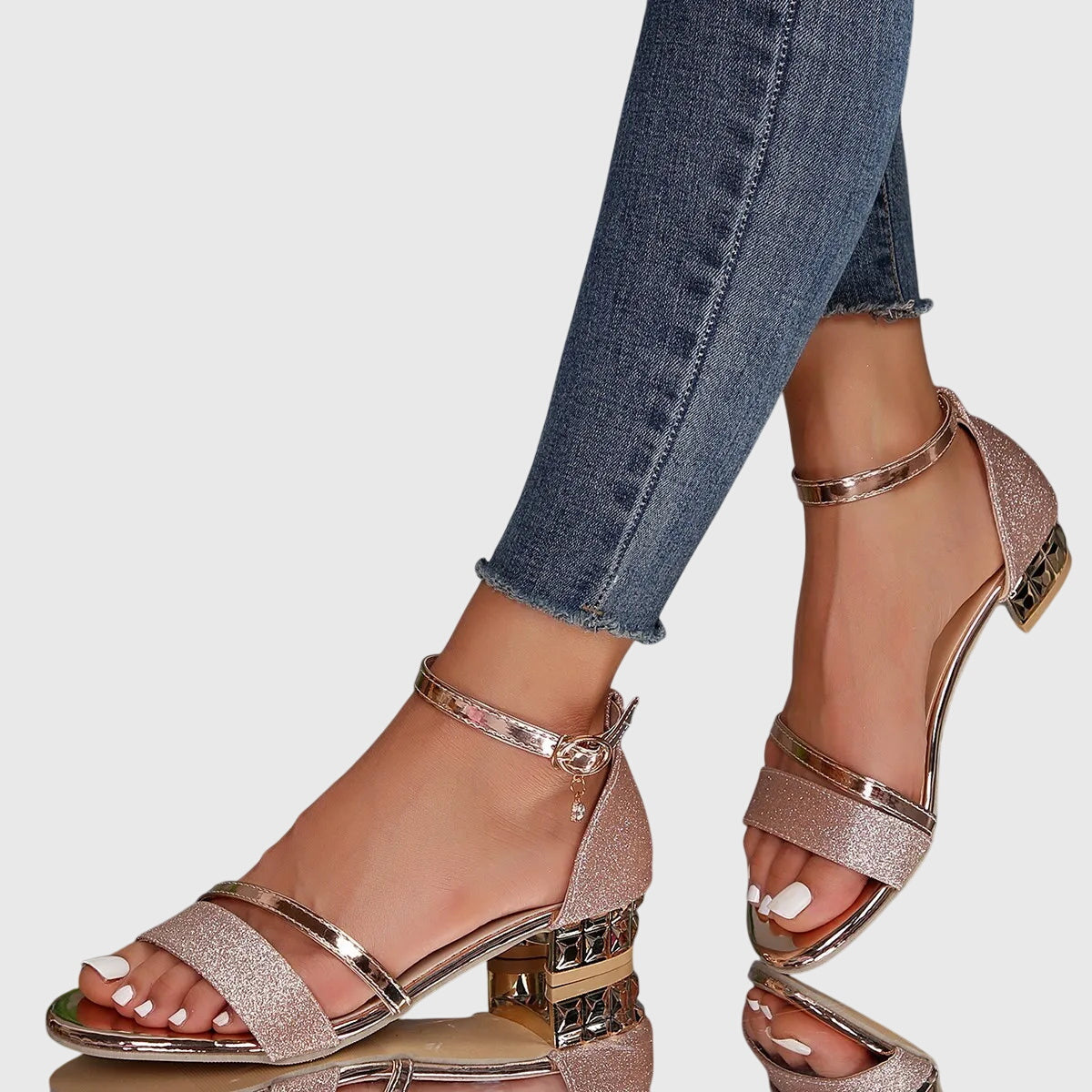 Ava Women's Sandals | Orthopedic Comfort, Adjustable Closure 4