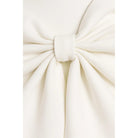 Ava Women's Wedding Guest Dress | Fitted Bodice with Flared Skirt, Oversized Bow 7