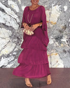 Ayla Women's Maxi Dress | Elegant Floral Patterns, Plus Size Available 3