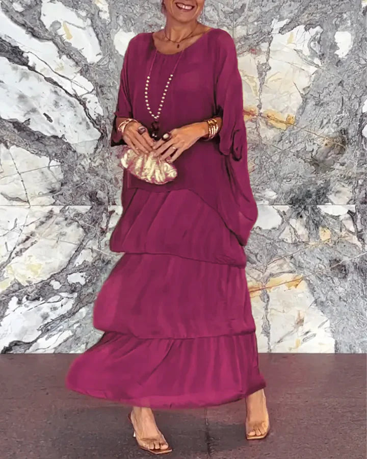 Ayla Women's Maxi Dress | Elegant Floral Patterns, Plus Size Available 3