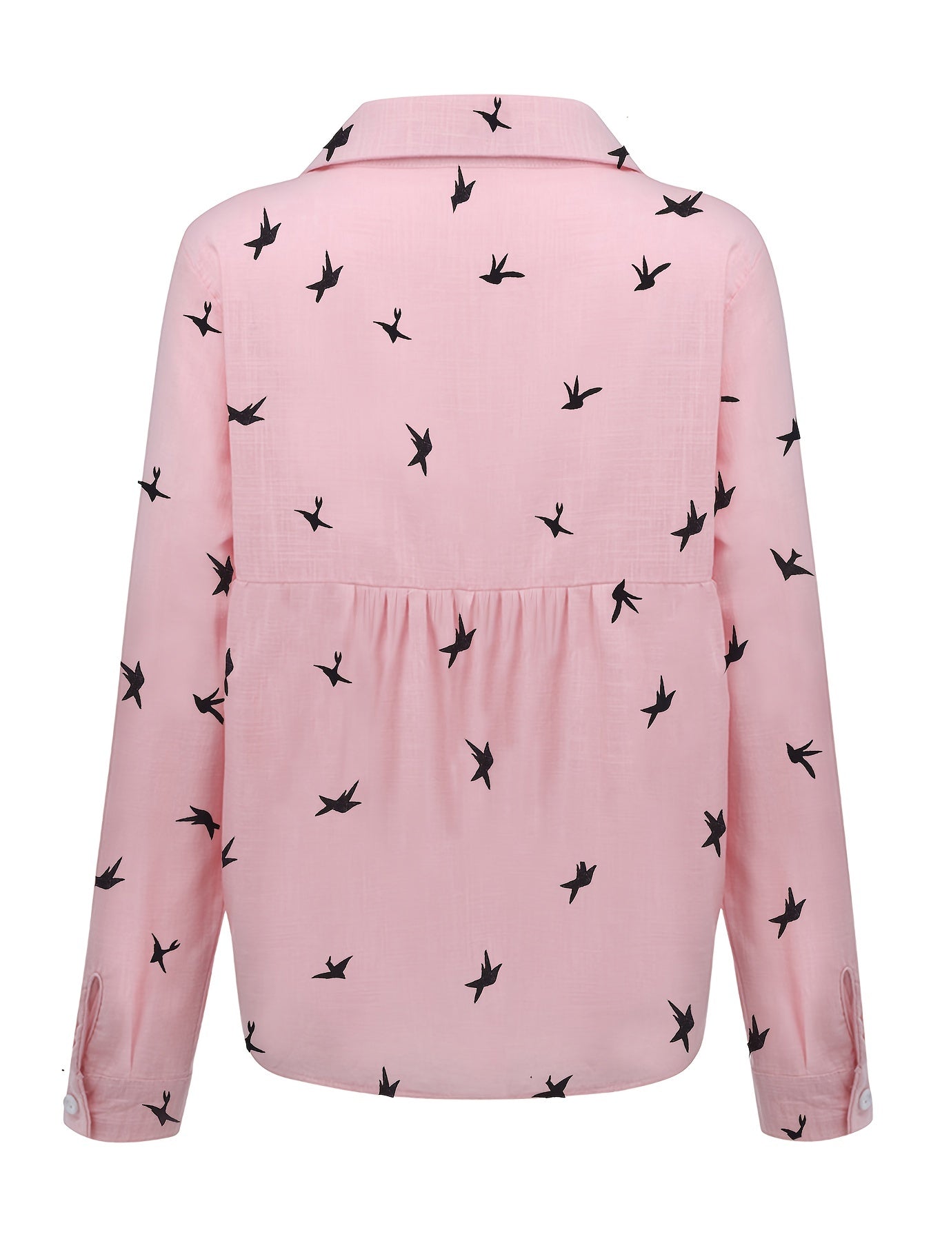 Bella Women's Shirt | Printed Polyester Blend, Long Sleeve 5