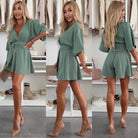 Bella Women's Summer Dress | Lightweight Polyester, Chic Wrap Design 4