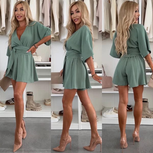 Bella Women's Summer Dress | Lightweight Polyester, Chic Wrap Design 4