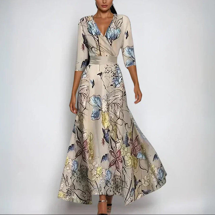 Calia Women's A-Line Dress | Floral Design, Casual to Formal 1