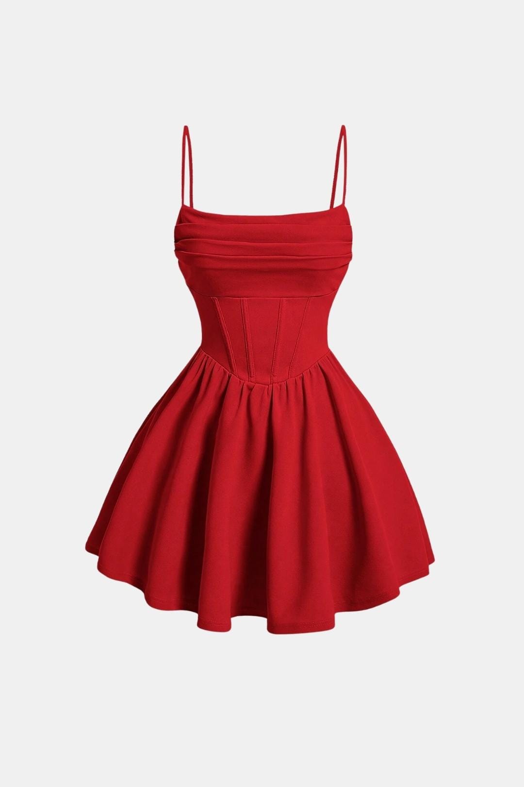 Calyra Women's Mini Dress | Ruched Bodice, Flared Skirt, Summer Style 0