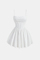Calyra Women's Mini Dress | Ruched Bodice, Flared Skirt, Summer Style 10