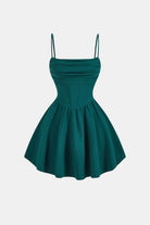 Calyra Women's Mini Dress | Ruched Bodice, Flared Skirt, Summer Style 11