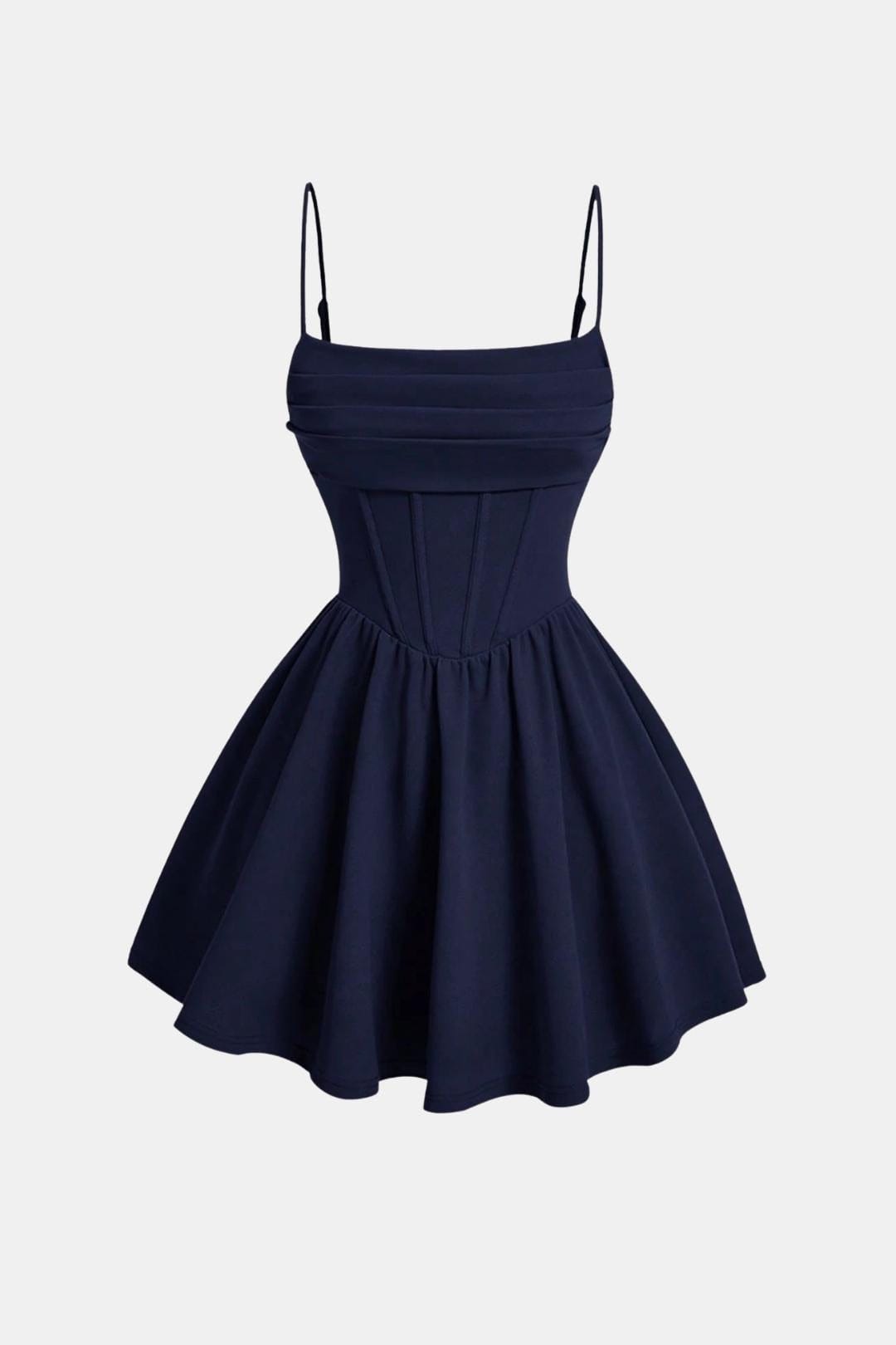 Calyra Women's Mini Dress | Ruched Bodice, Flared Skirt, Summer Style 13