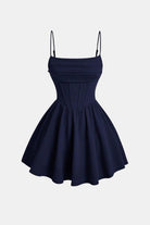 Calyra Women's Mini Dress | Ruched Bodice, Flared Skirt, Summer Style 13