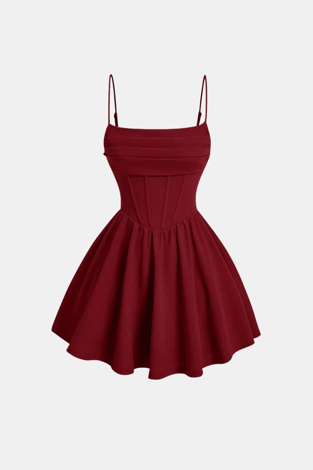 Calyra Women's Mini Dress | Ruched Bodice, Flared Skirt, Summer Style 5