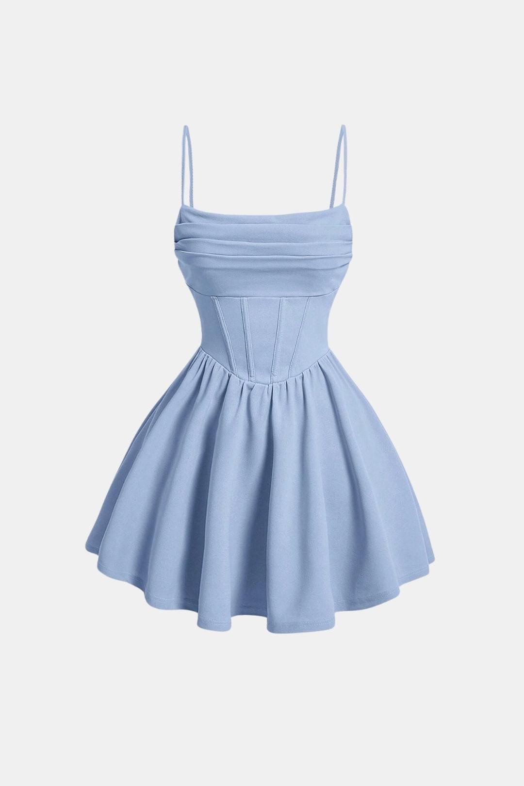 Calyra Women's Mini Dress | Ruched Bodice, Flared Skirt, Summer Style 8