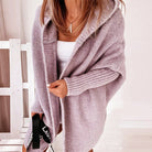 Cami Women's Cardigan | Oversized Hooded Design, Cozy Batwing Sleeves 11