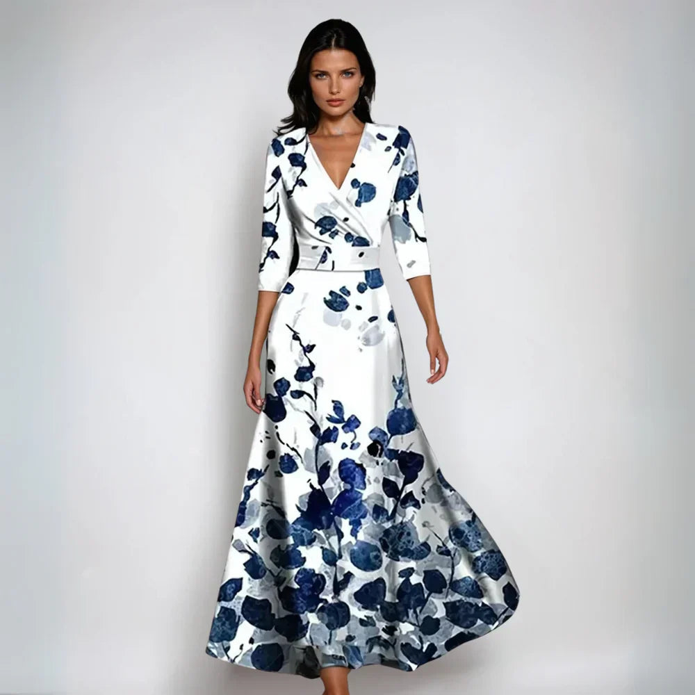 Cleo Women's Floral Dress | Premium Fit, A-Line Summer Style 2
