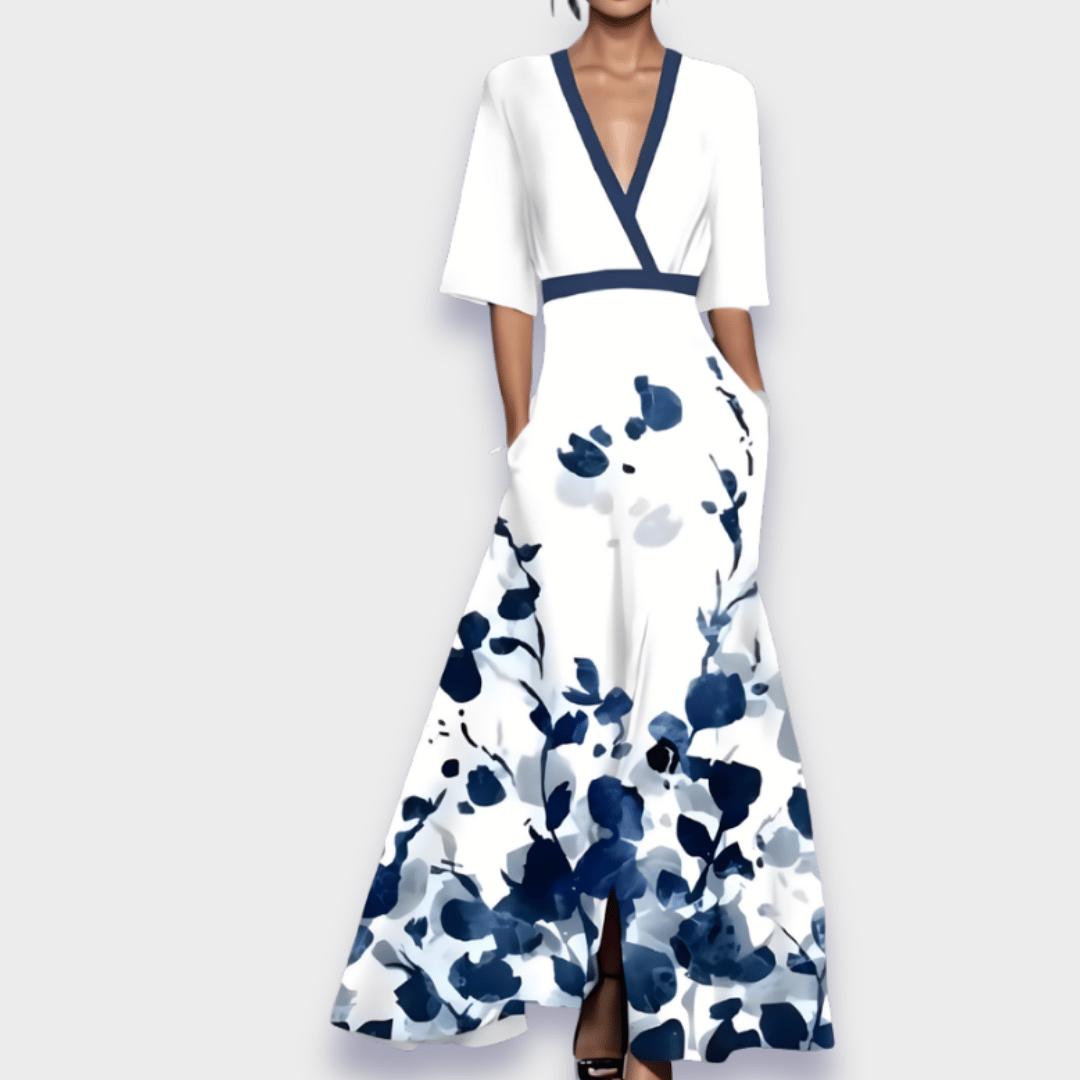 Cleo Women's Floral Dress | Premium Fit, A-Line Summer Style 5