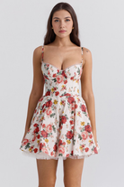 Cleo Women's Mini Dress | Double-Layer Combed Polyester, Flattering Volume 10