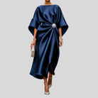 Cora Women's Formal Dress | Timeless Long Cut, Luxurious Shine 0