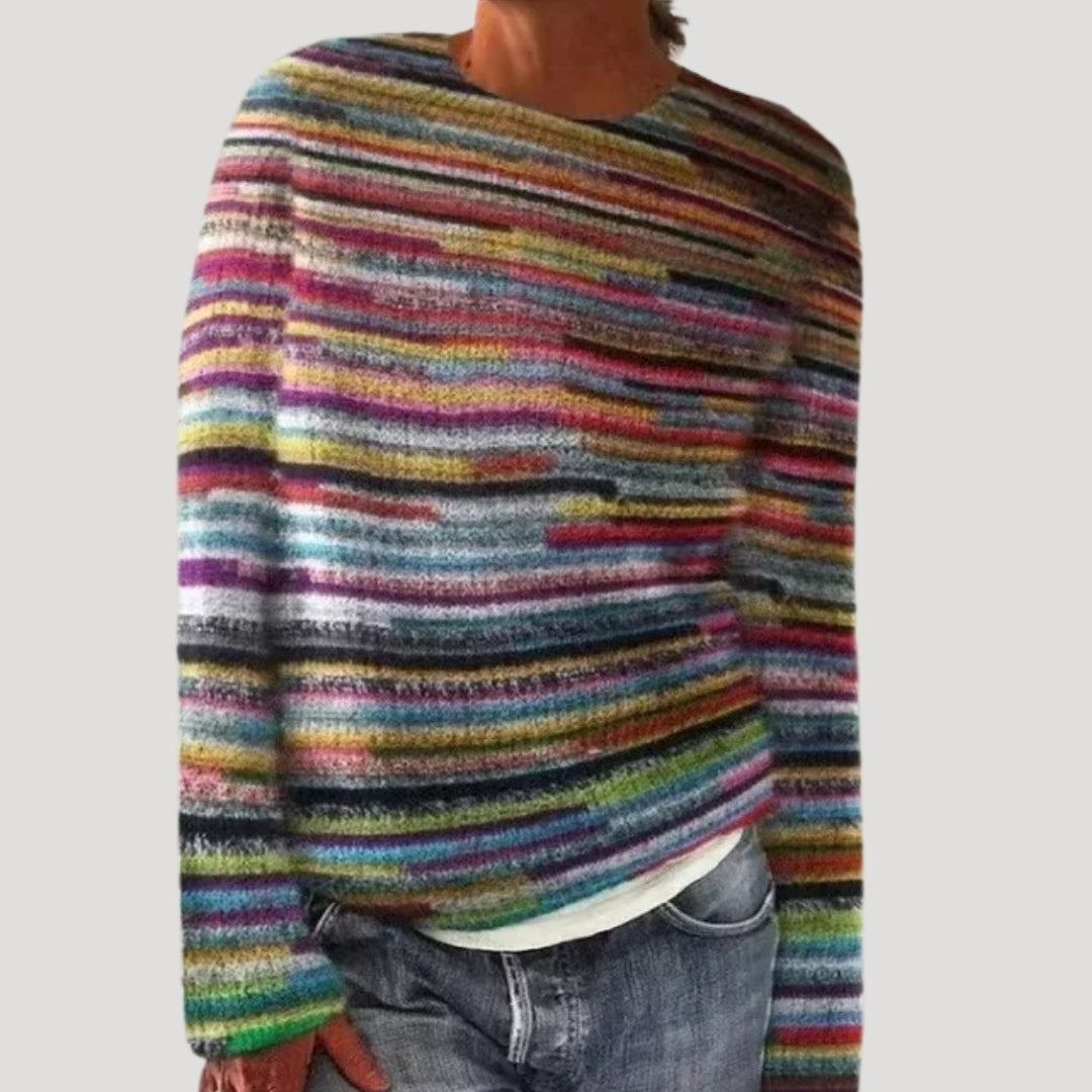Cora Women's Knit Sweater | Colorful Patterns 6