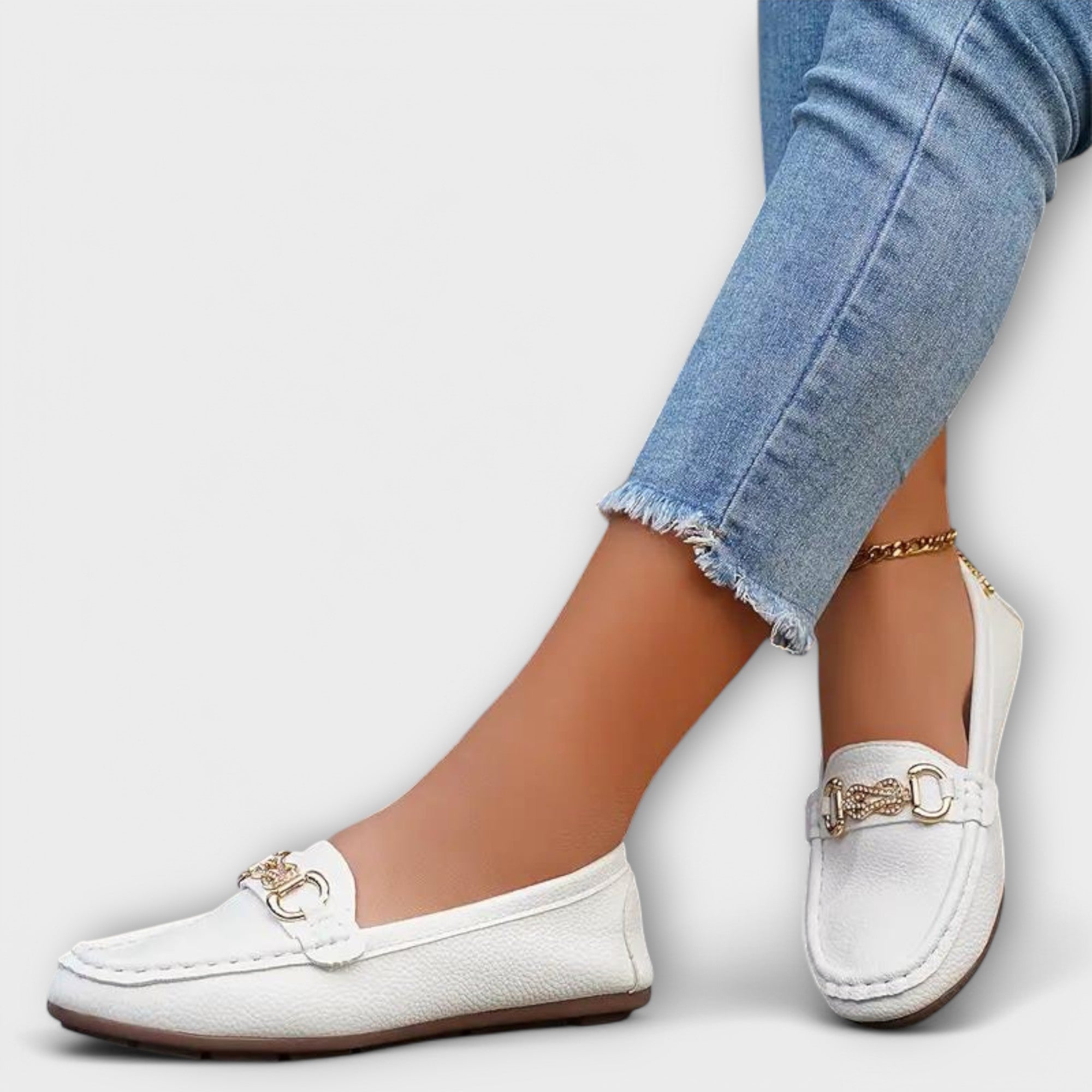 Crisp Women's Penny Loafers | Classic Black Design, Comfortable Fit 1