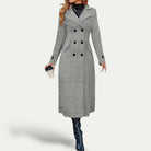 Daisy Women's Longline Coat | Double-Breasted, Elegant Winter Outerwear 1