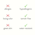 Evelyn Women's Earrings | Gold Clover Design with Emerald Stones 7