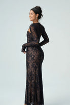 Evelyn Women's Lace Cocktail Dress | Floral Design, Elegant Fit 1