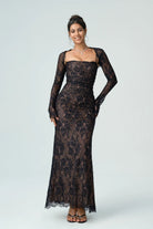 Evelyn Women's Lace Cocktail Dress | Floral Design, Elegant Fit 5