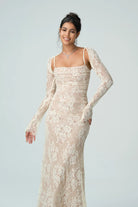 Evelyn Women's Lace Cocktail Dress | Floral Design, Elegant Fit 7
