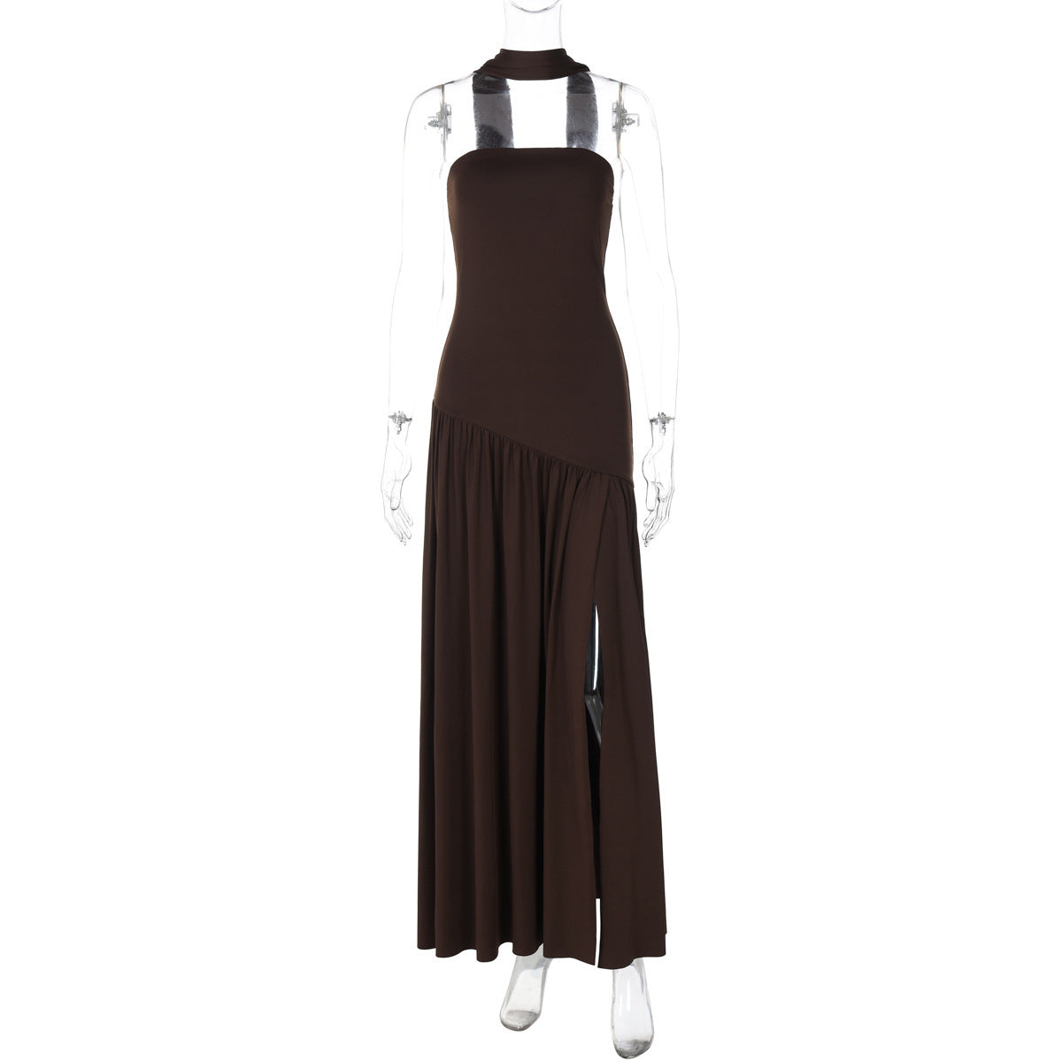 Evelyn Women's Maxi Dress | Elegant Strapless Design, Lightweight Fabric 5
