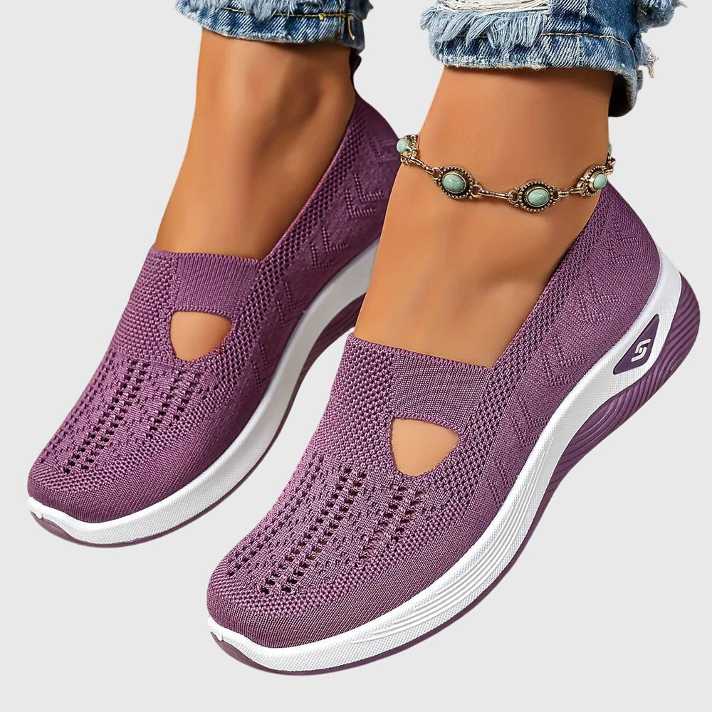 Evelyn Women's Slip-On Shoes | Orthopedic Comfort, Breathable Fabric 0