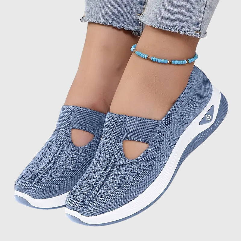 Evelyn Women's Slip-On Shoes | Orthopedic Comfort, Breathable Fabric 3