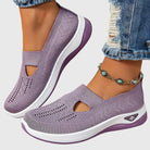 Evelyn Women's Slip-On Shoes | Orthopedic Comfort, Breathable Fabric 8