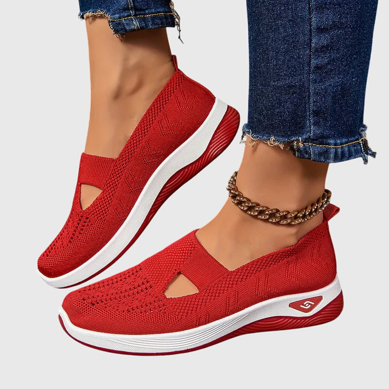 Evelyn Women's Slip-On Shoes | Orthopedic Comfort, Breathable Fabric 9