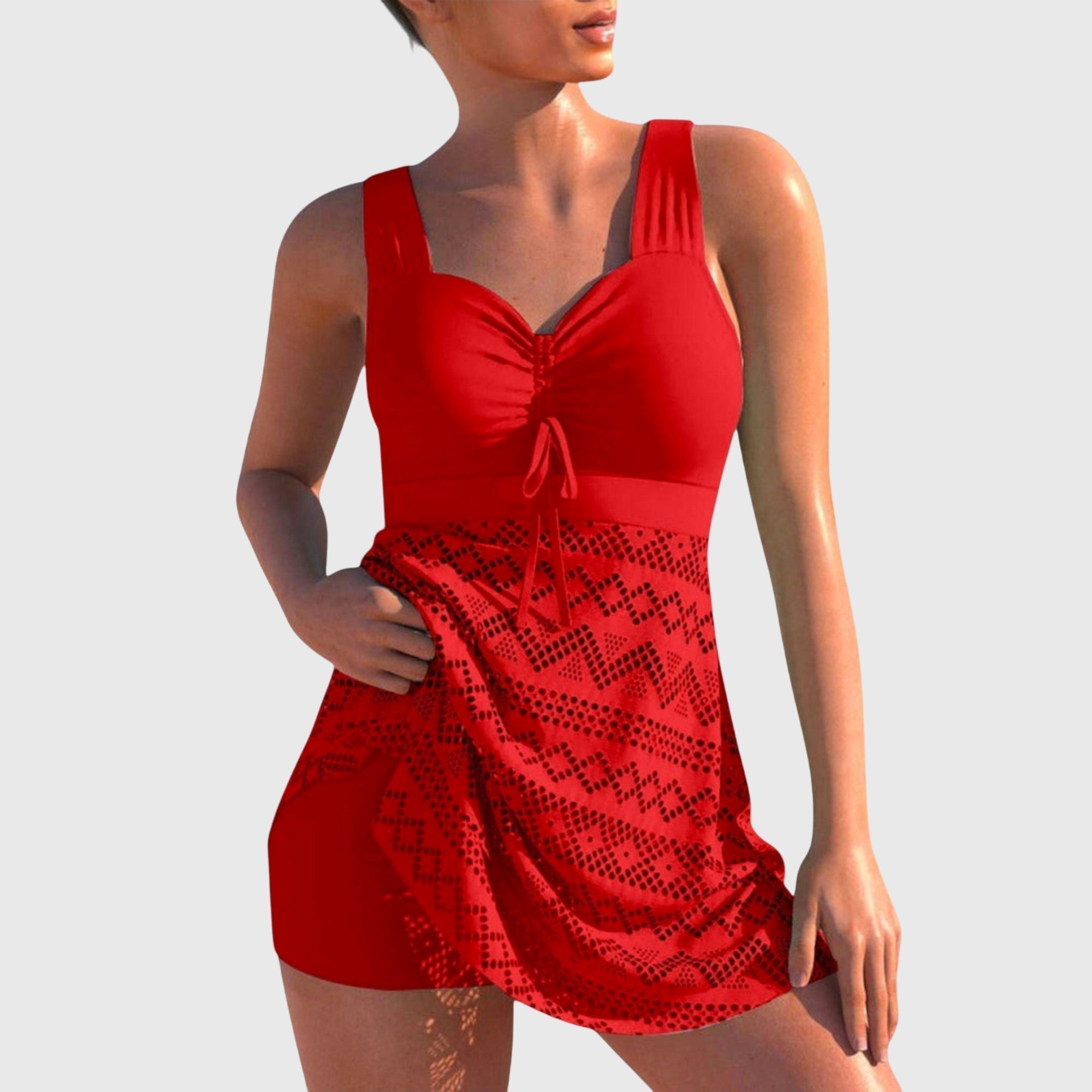 Evelyn Women's Swimsuit Set | Modest Two-Piece Swimwear with Elegant Coverage 5