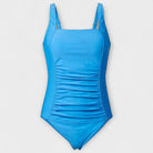 Faye Women's Swimsuit | Retro Square Neck, Plus Size Swimwear Available 1
