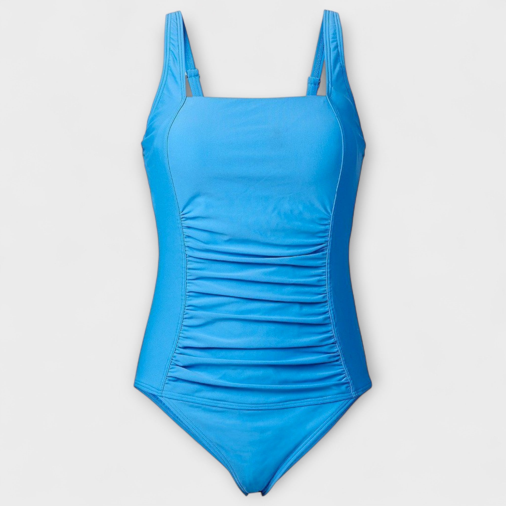 Faye Women's Swimsuit | Retro Square Neck, Plus Size Swimwear Available 1