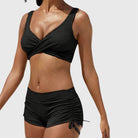 Fiona Women's Bikini Set | Camo Print, Modern Design, Plus Size Swimwear Available 5