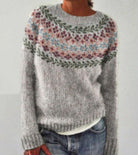 Fiona Women's Jumper | Classic Fair Isle Knit, Cozy and Versatile 3